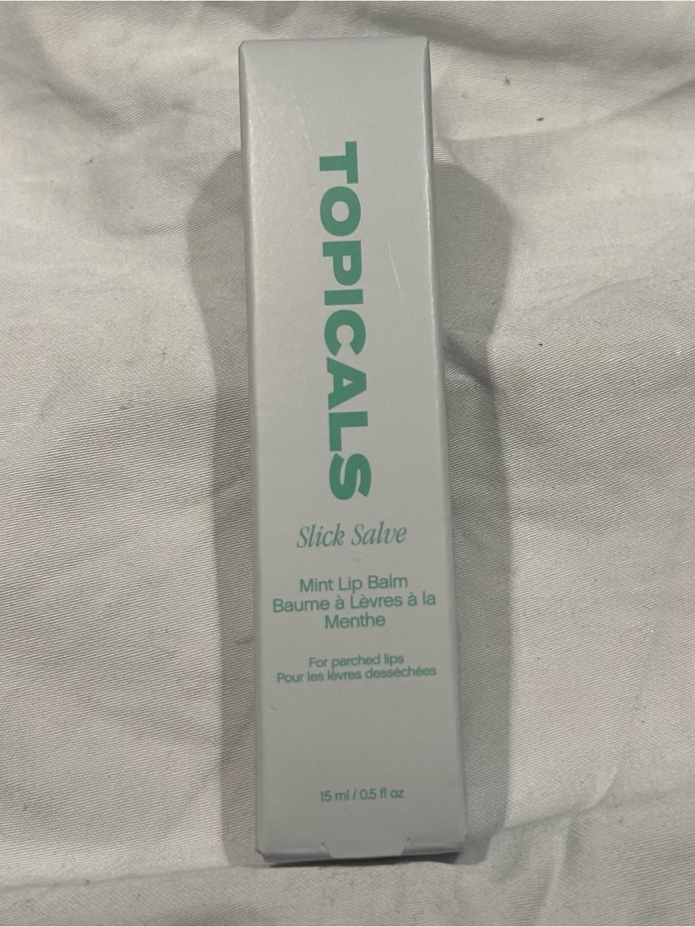 Topicals Slick Salve Mint Lip Balm - NIB